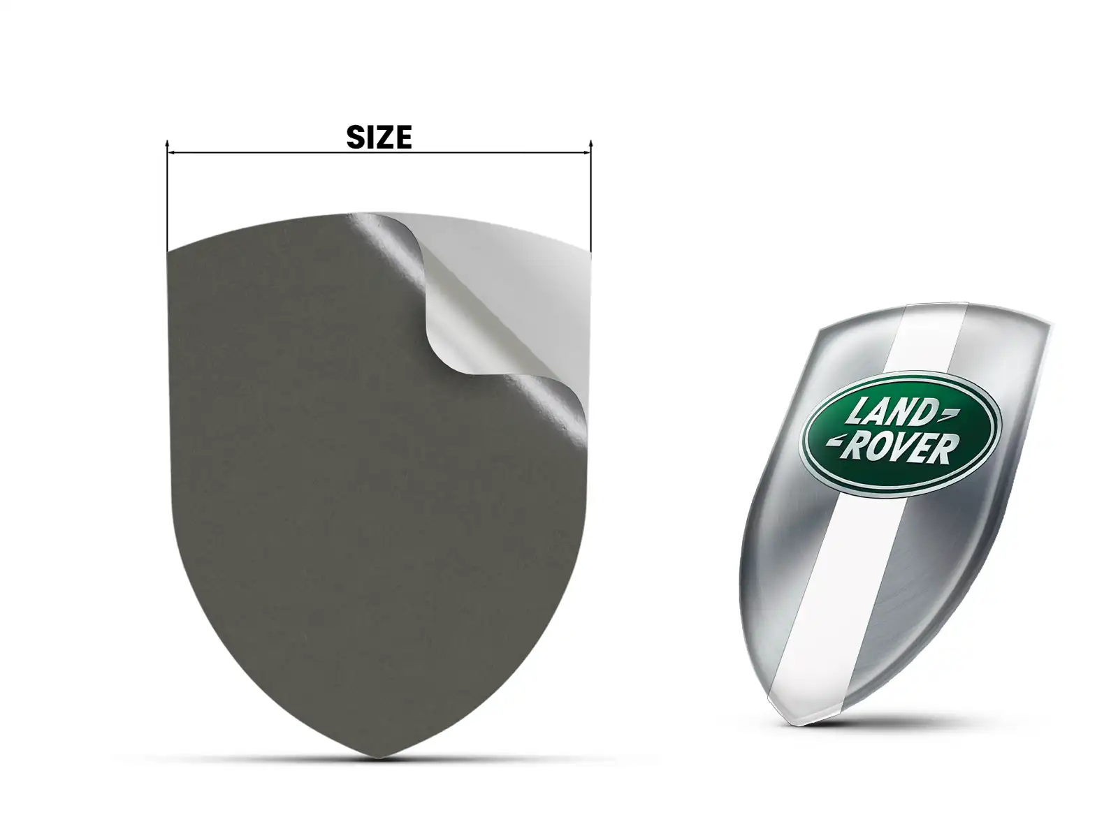 Land Rover Stickers Vitre Auto Max Robuste Look Professionnel